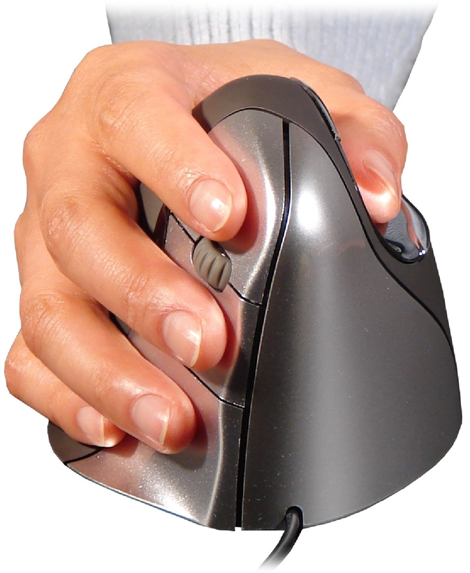 Souris vertic. Bakker Evoluent 4 droite