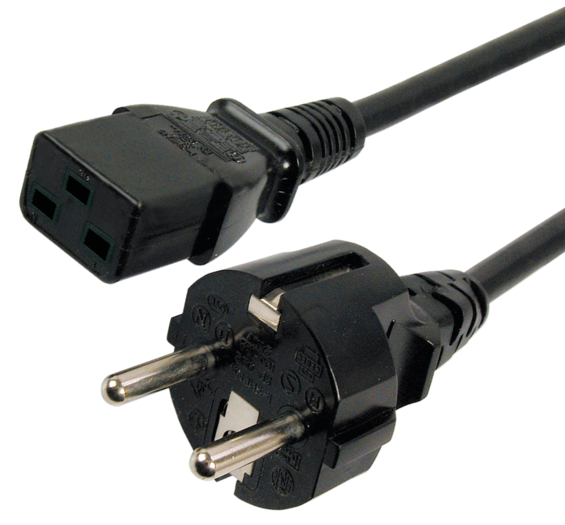 Power Cable, Ma - C19 Fe, 3.0m, Black