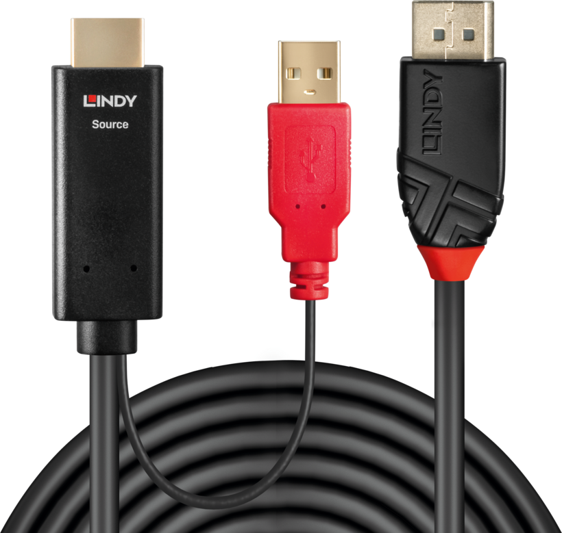 LINDY HDMI - DisplayPort Cable 5m