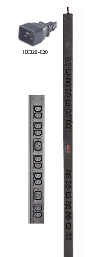 PDU APC Basic, monophasée 16 A IEC320