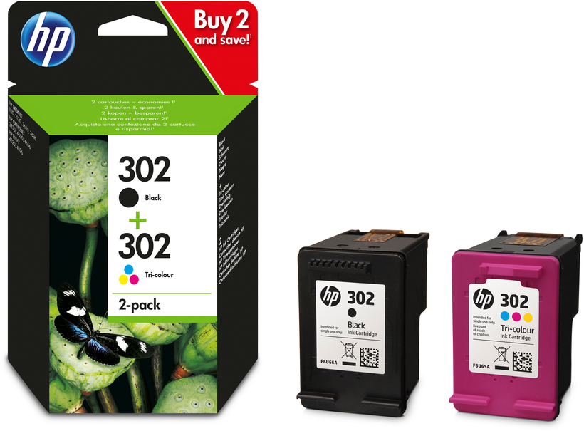 HP 302 Tinte Multipack