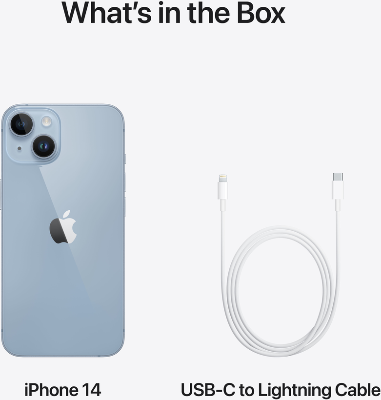 Apple iPhone 14 128 GB kék