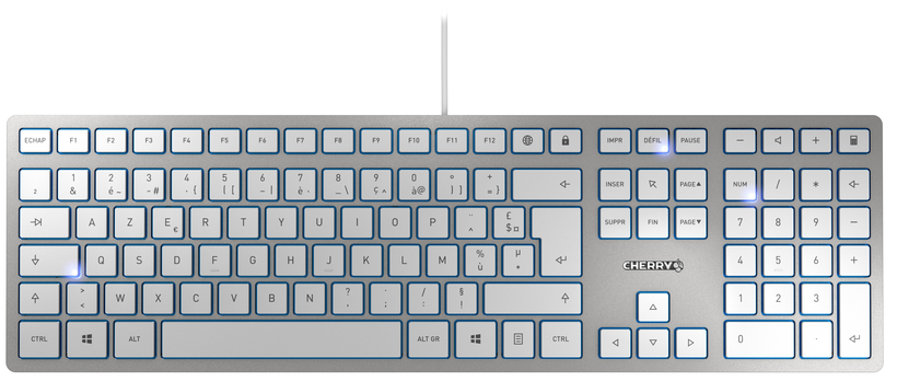 CHERRY KC 6000 SLIM Keyboard Silver