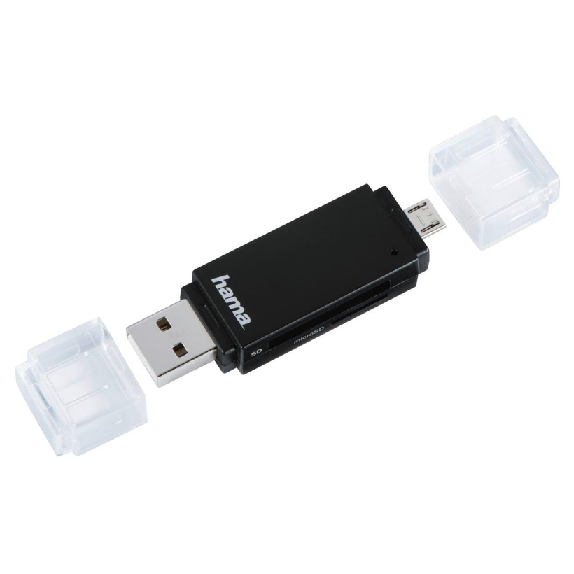 Lecteur de cartes Hama Basic USB 2.0 OTG