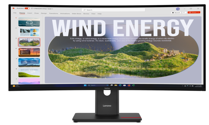 Lenovo ThinkVision T34WD-40 Monitor