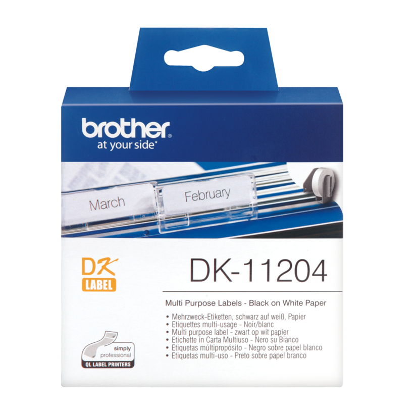 Brother Etykiety 17x54mm