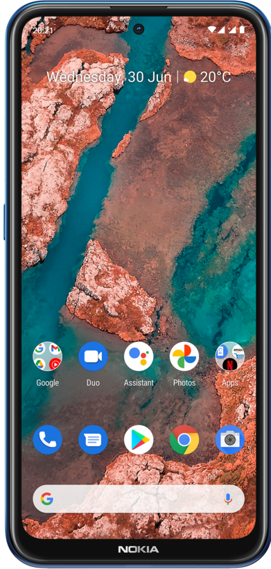 Nokia X20 5G 8/128 GB Smartphone blau