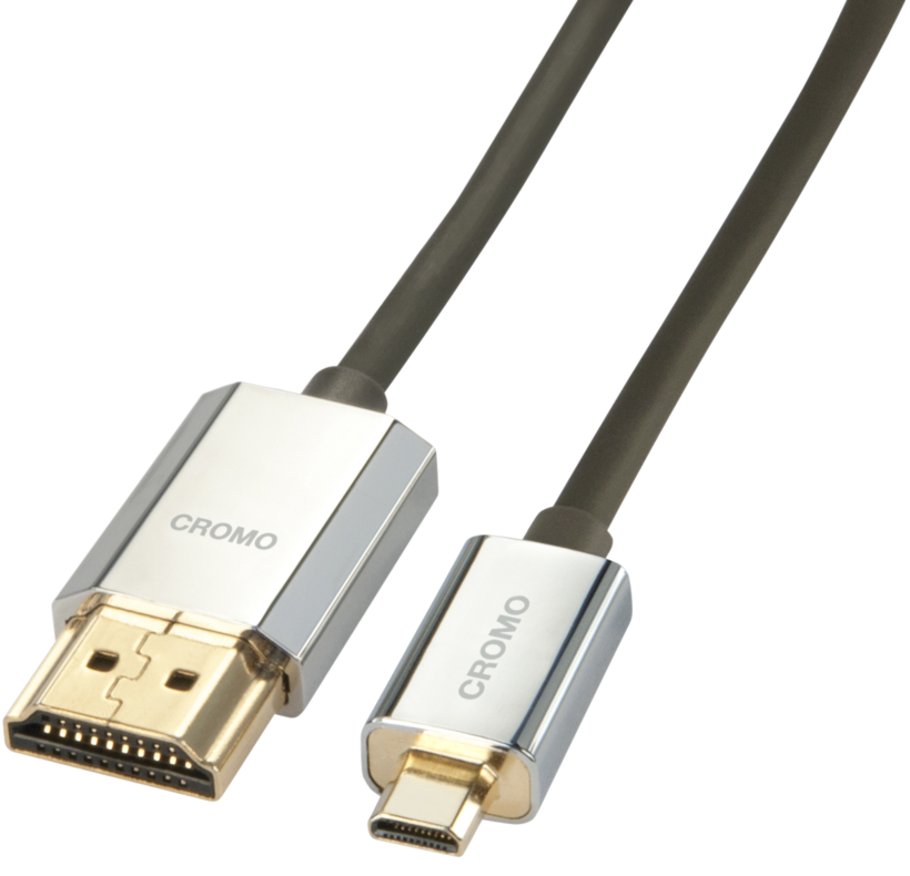 LINDY HDMI - Micro HDMI Cable Slim 2m