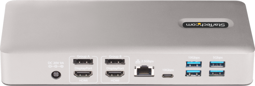 StarTech Thunderbolt4 - 2xDP+2xHDMI Dock