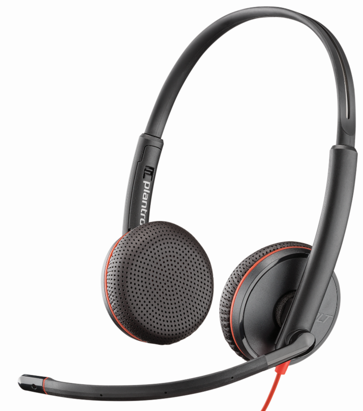Poly Blackwire 3225 USB-A Headset Bulk