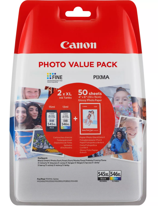 Koupit Canon PG-545XL/CL-546XL Foto Value-Pack (8286B006)