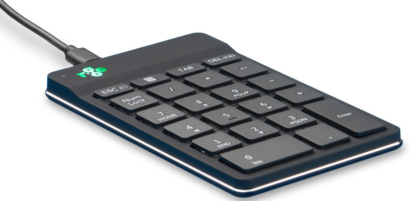 Clavier ergonomique R-Go pavé numérique