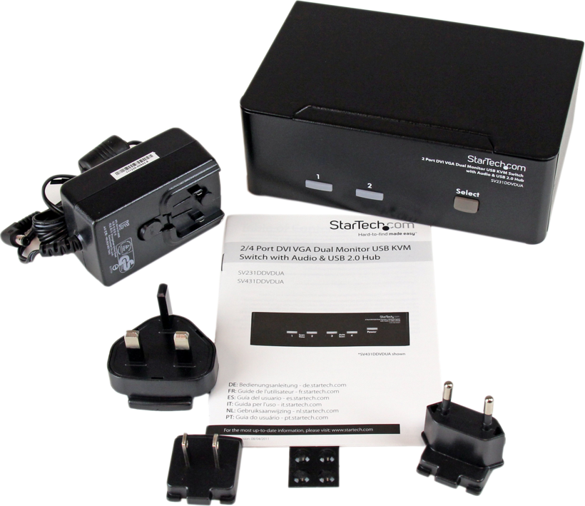 StarTech KVM-Switch DVI/VGA DualHead 2P