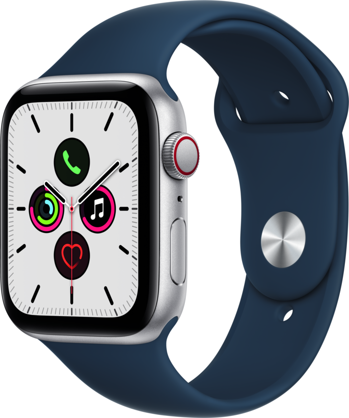 Apple Watch SE GPS+LTE 44mm Alu silber