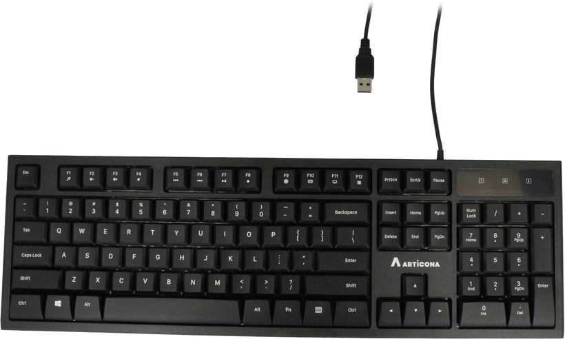 ARTICONA Simple Black Keyboard