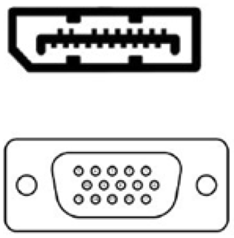 Adaptateur Fujitsu DisplayPort - VGA