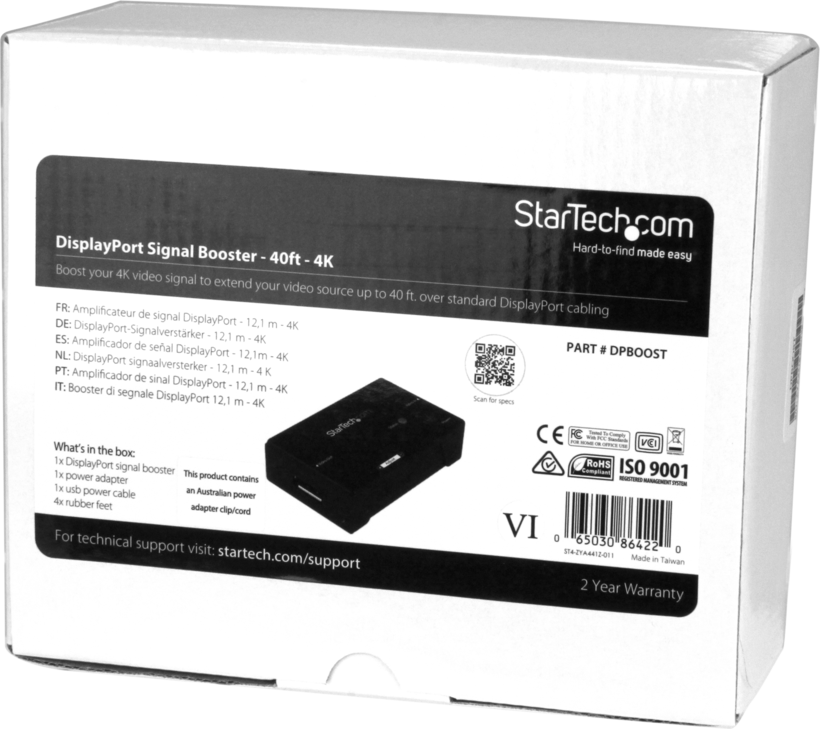 StarTech DisplayPort Extender 20 m