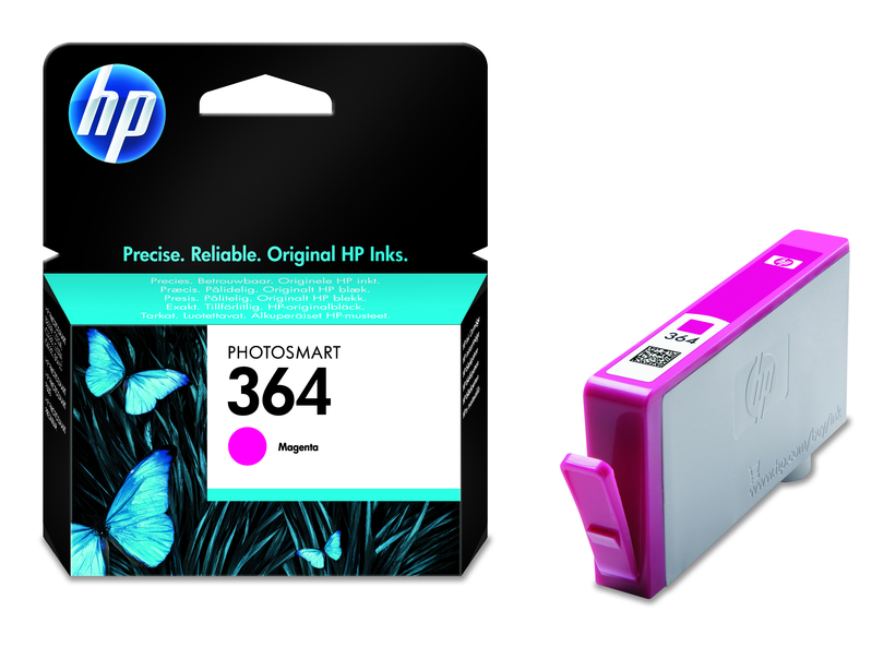 HP Cartucho de tinta 364 magenta