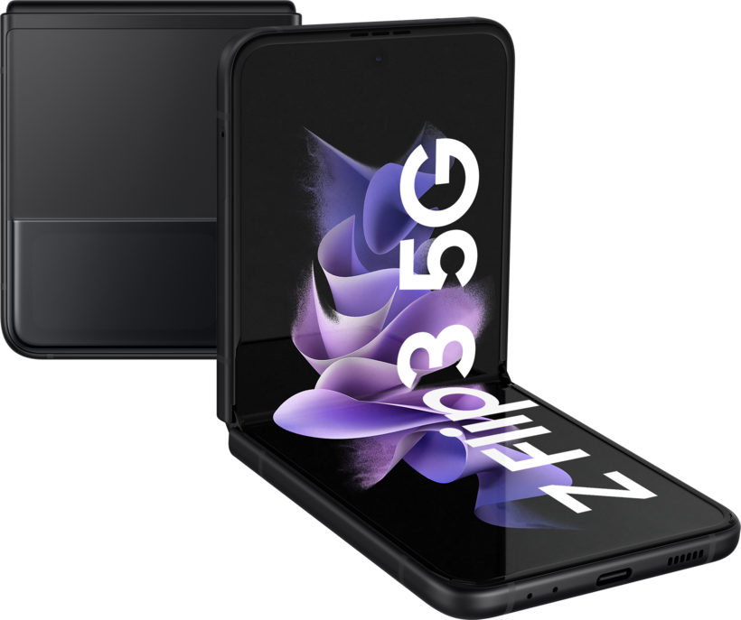 Samsung Galaxy Z Flip3 5G 256 Go, noir