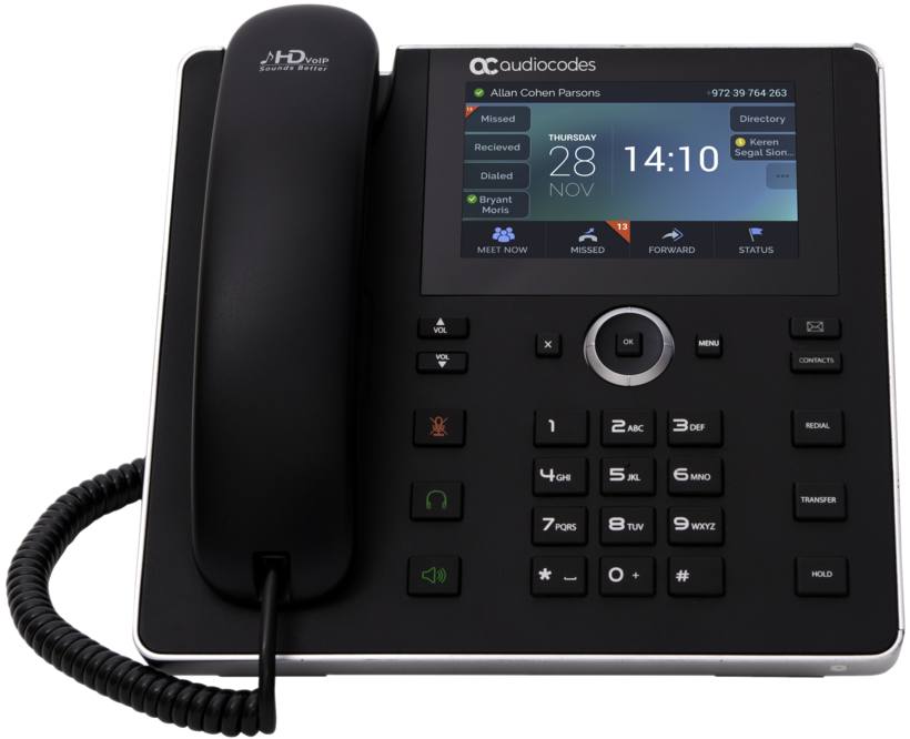 AudioCodes 450HD IP Desktop Phone
