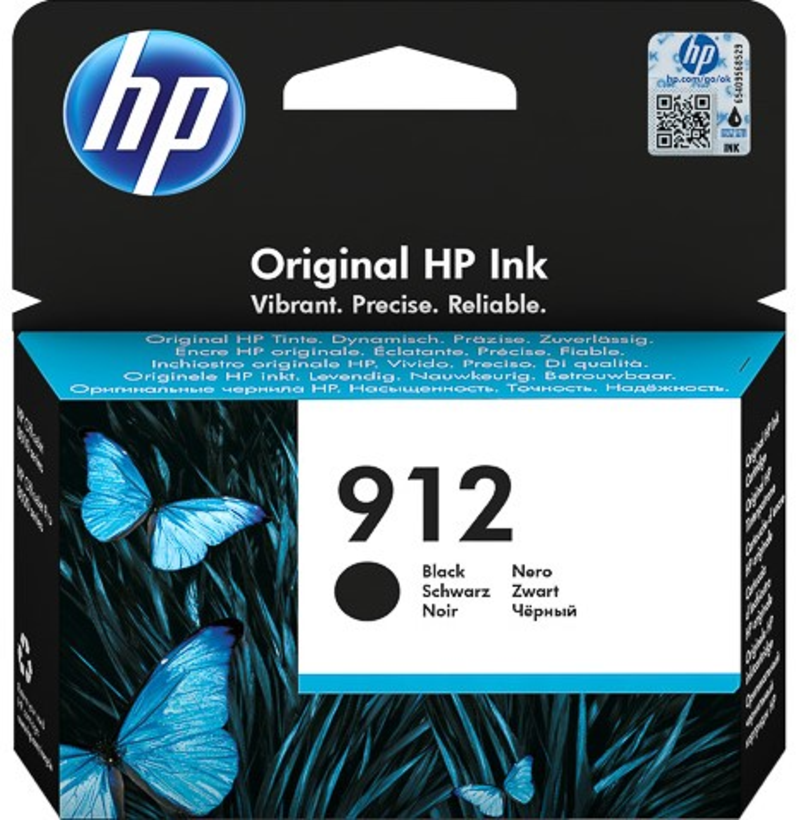 Tinteiro HP 912 preto
