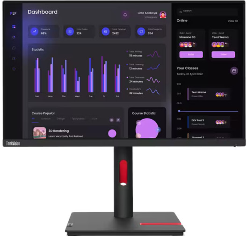 Lenovo ThinkVision T24i-30 Monitor