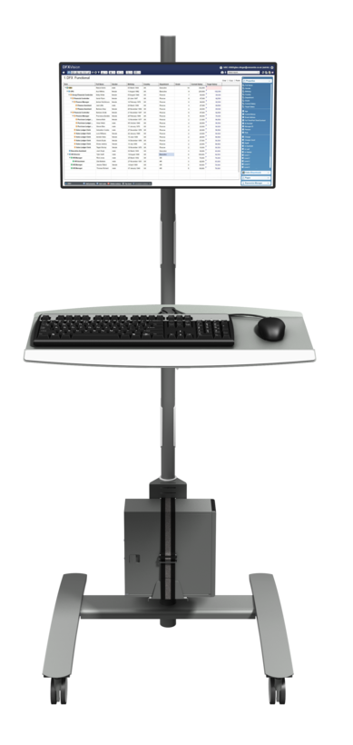 Dataflex Viewmate Workst. Rollständer