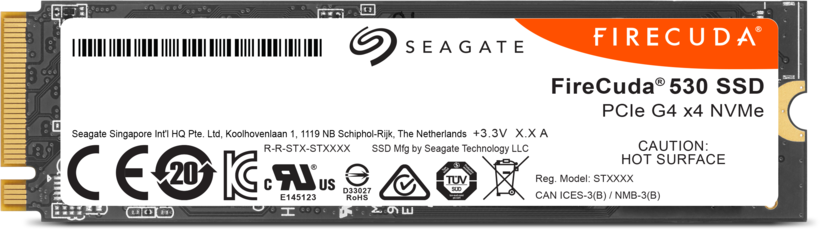 SSD Seagate FireCuda 530 500 GB