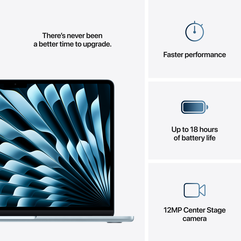 Apple MacBook Air 13 M4 16/256 GB błękit