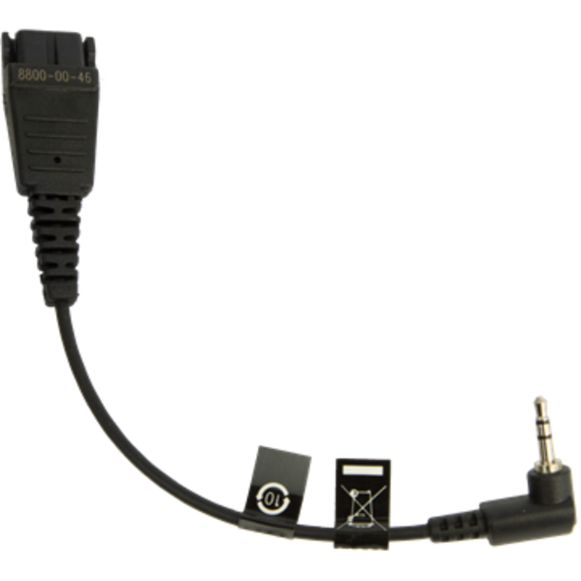 Jabra QD auf Klinke 2,5mm Anschlusskabel