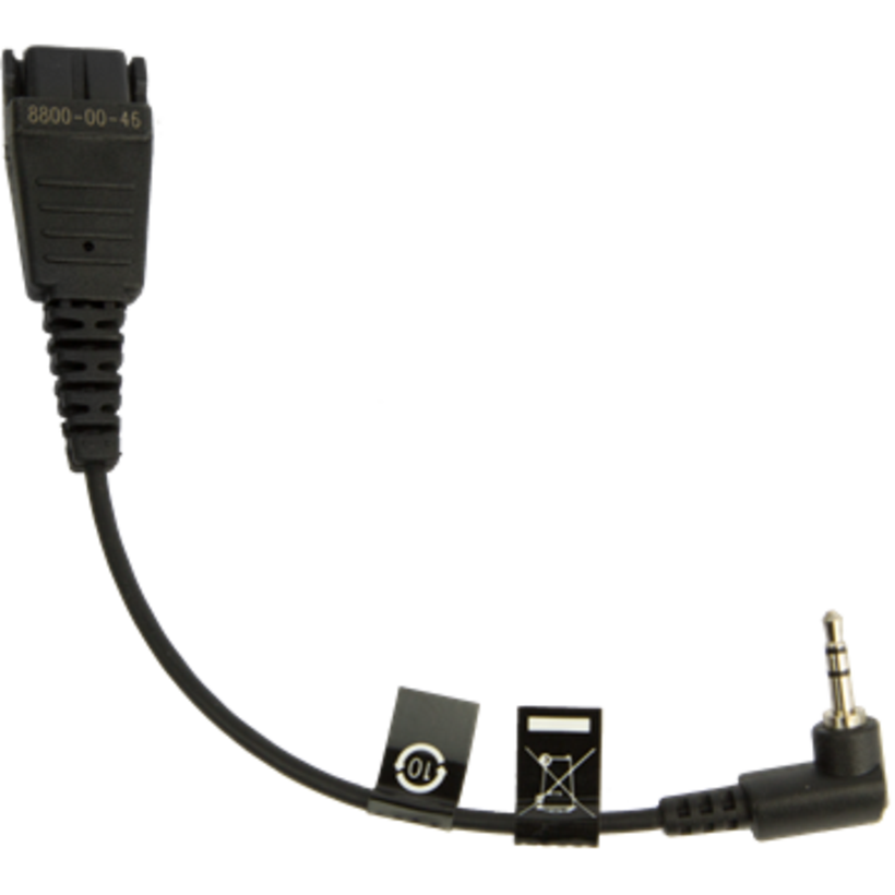 Jabra QD to 2.5mm Audio Cable