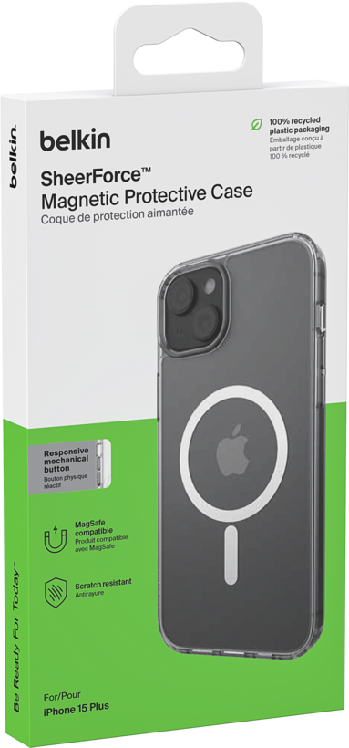 Coque Belkin iPhone 15 Plus Sheer