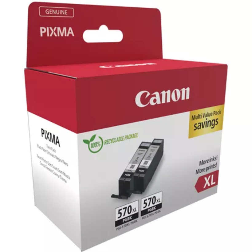 Canon PGI-570BK XL Tinte Doppelp.