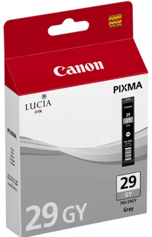 Inkoust Canon PGI-29GY, šedý