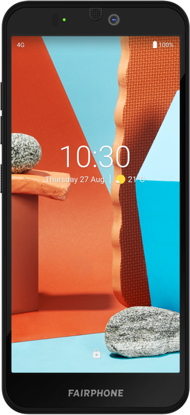 Fairphone 3+ 4/64 GB Smartphone schwarz