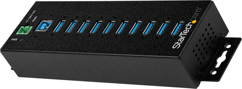 Hub StarTech USB 3.0 průmyslový 10port.