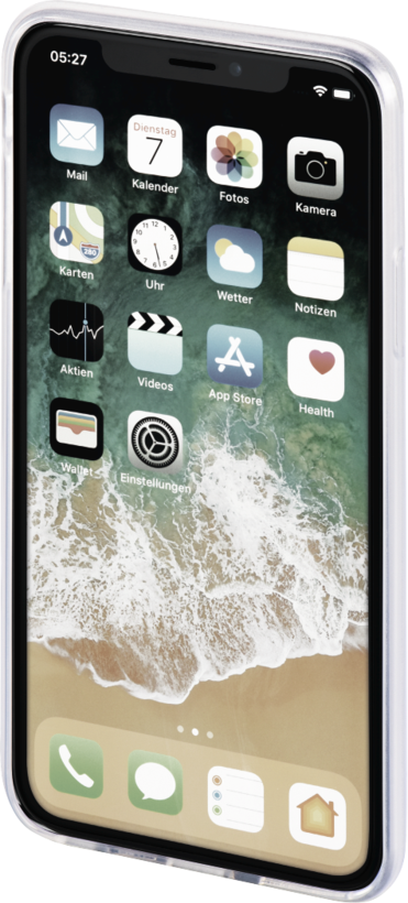 Hama iPhone X/XS Crystal Clear Cover
