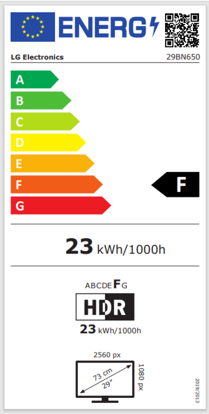 Écran LG 29BN650-B UltraWide