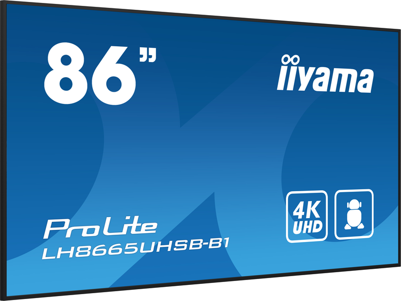 Écran iiyama ProLite LH8665UHSB-B1