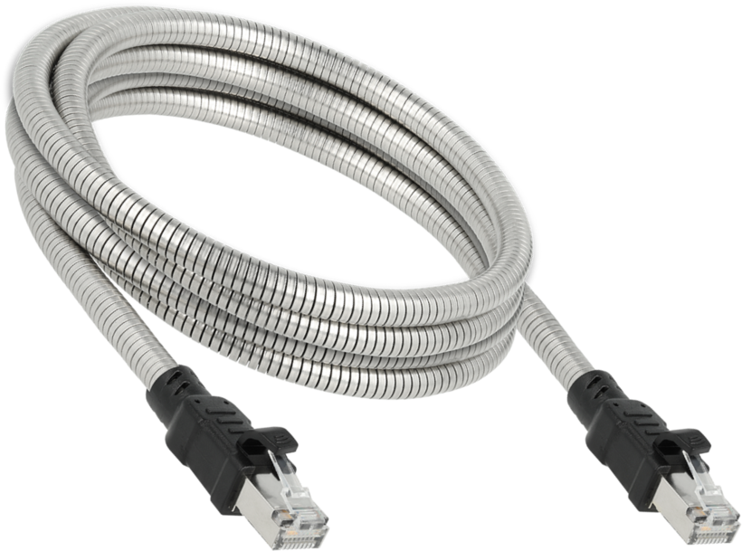 Câble patch RJ45 U/FTP Cat6a 5 m argent