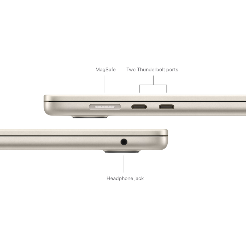 Apple MacBook Air 15 M3 8/256Go lum stel