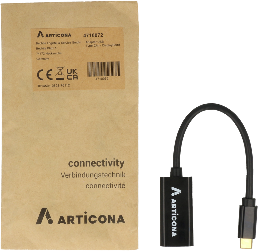 Adapter USB Type-C/m - DisplayPort/f