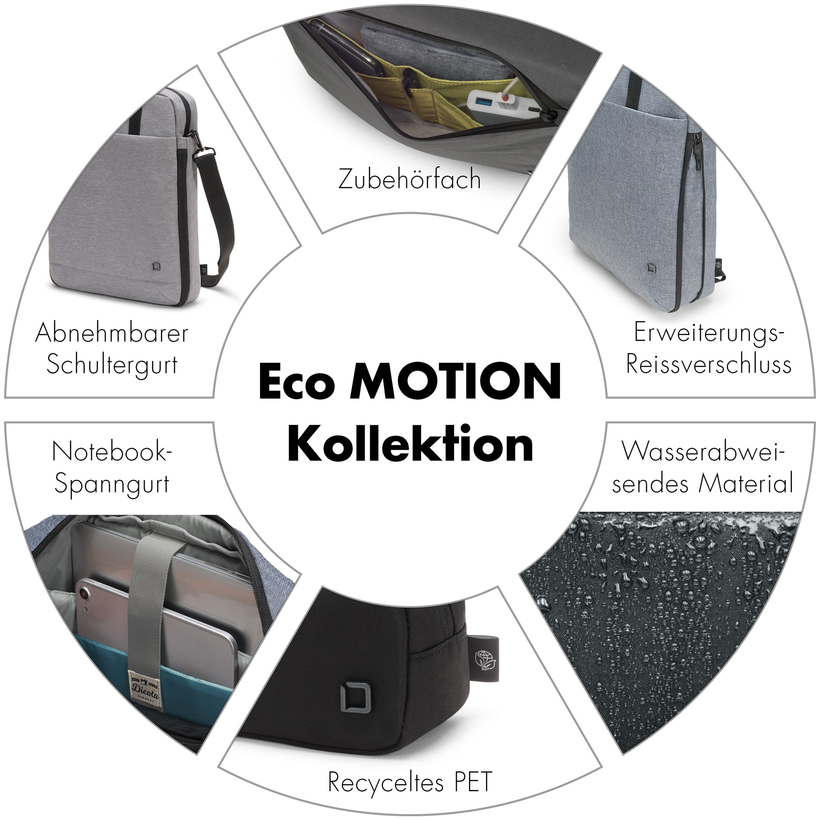 DICOTA Eco MOTION 39.6cm/15.6" Bag