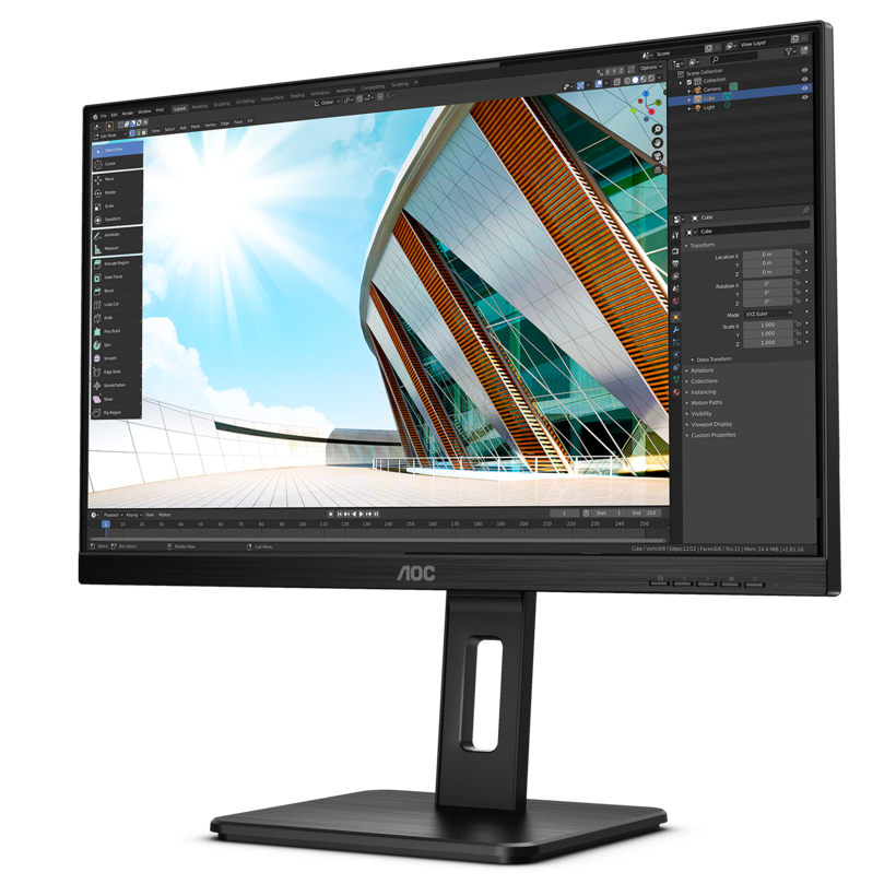 AOC Q24P2Q Monitor