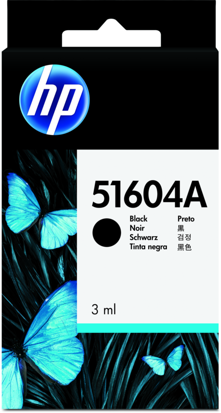 Tinta HP 51604A, negro