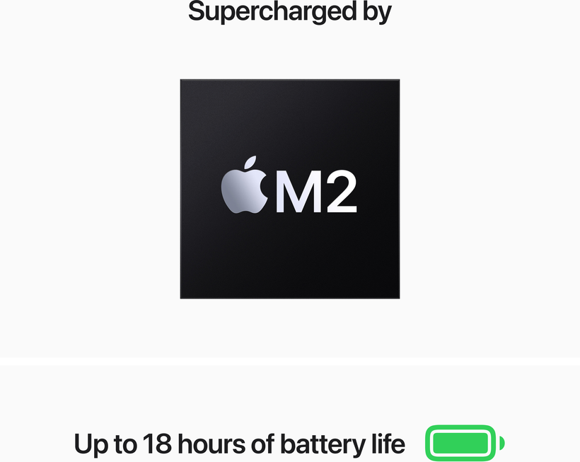 Apple MacBook Air 13 M2 8/256 GB půlnoc