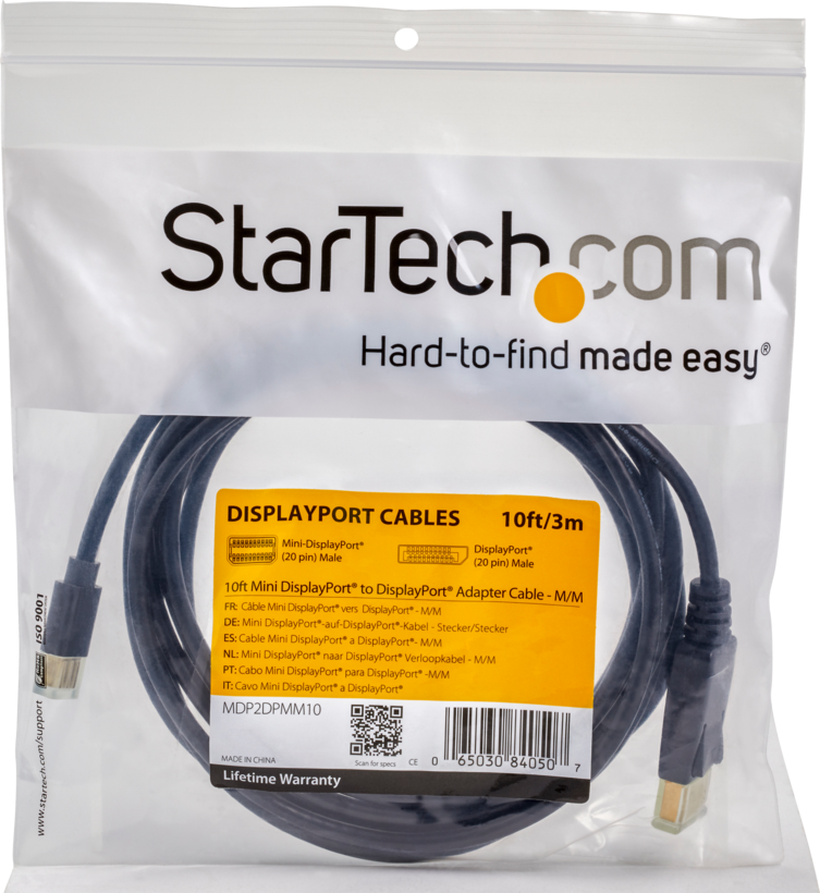 StarTech DP - miniDP kábel 3 m