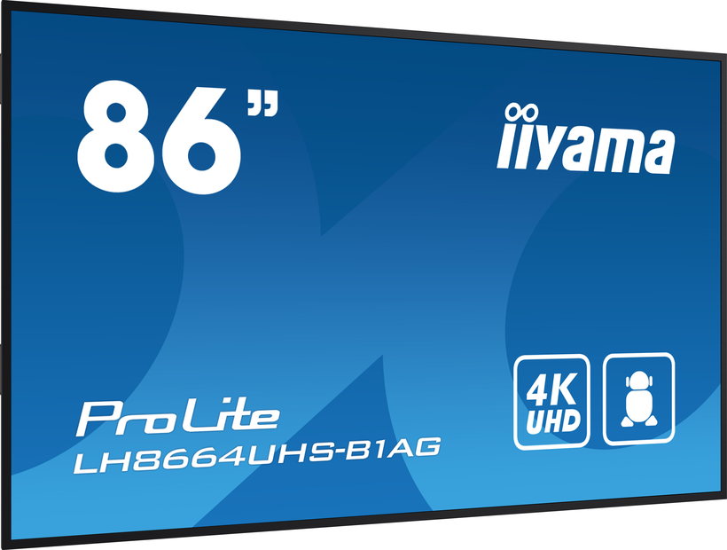 iiyama ProLite LH8664UHS-B1AG Display