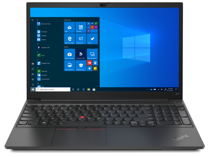 Lenovo ThinkPad E15 G3 R5 8/256GB Top