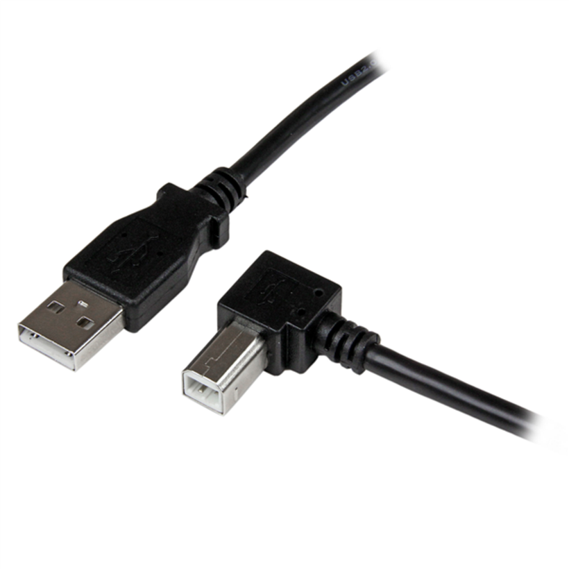 Cable acodado StarTech 2m USB 2.0 A/B